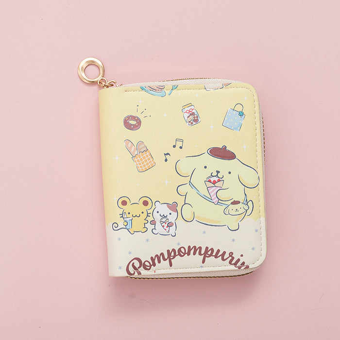 Wholesale Cartoon Anime Cute Short Zipper Wallet JDC-WT-QT024