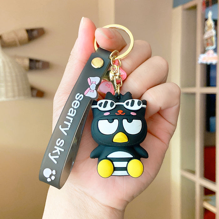 Wholesale  Cartoon Doll PVC Keychain JDC-KC-RunX004