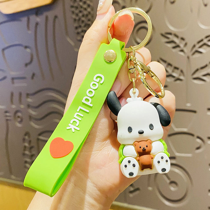 Wholesale Cartoon Silicone Keychains (S) JDC-KC-SCheng044