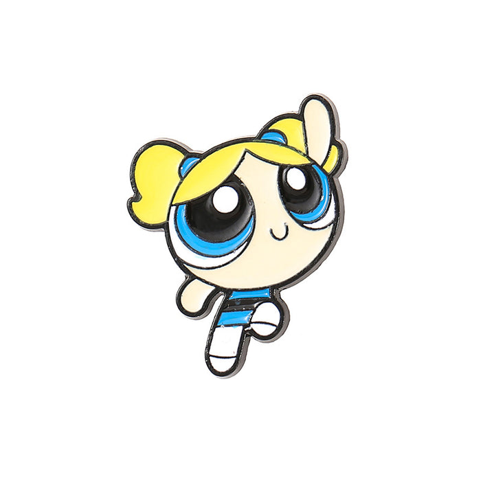 Wholesale Metal Alloy Electroplated Cartoon Brooch Pin Cute Character Badge