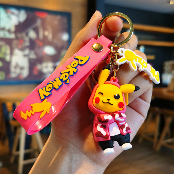 Wholesale Cartoon Doll Silicone Keychain JDC-KC-Tingm122