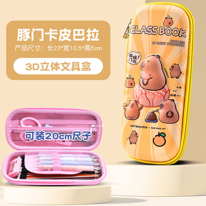 Wholesale Cartoon Pencil Case for Primary School Students Multi-Layer Storage