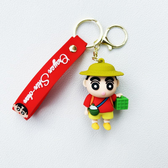 Wholesale PVC Cartoon Doll Keychain JDC-KC-WuYi037