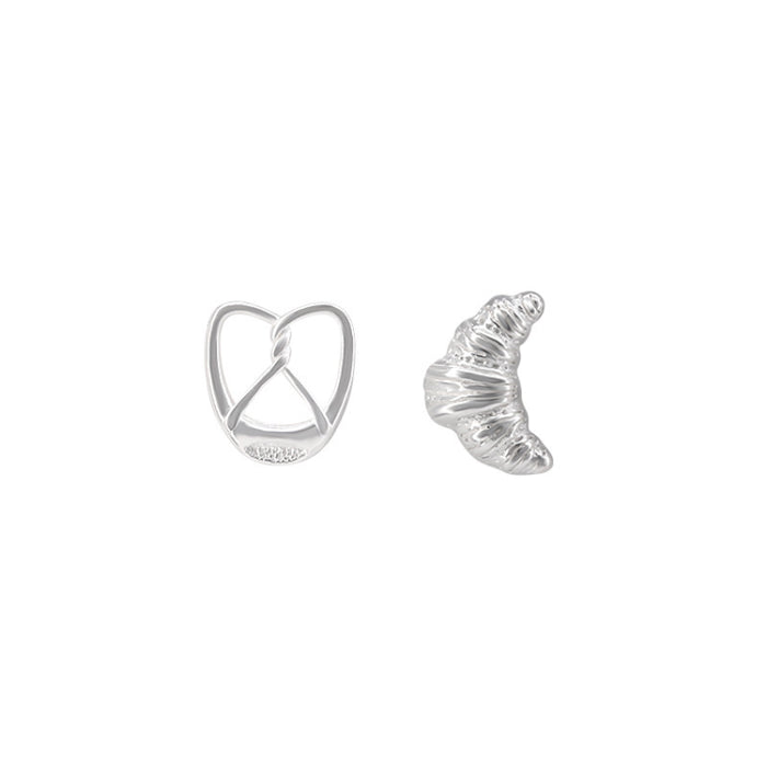 Wholesale Asymmetric earrings, new style, simple, light luxury, niche, versatile, daily earrings for women