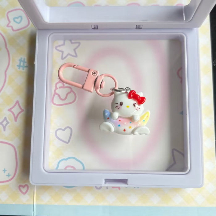 Wholesale Resin Cartoon Dream Star Keychain Bag Charm Cute Anime Style Gift Accessory