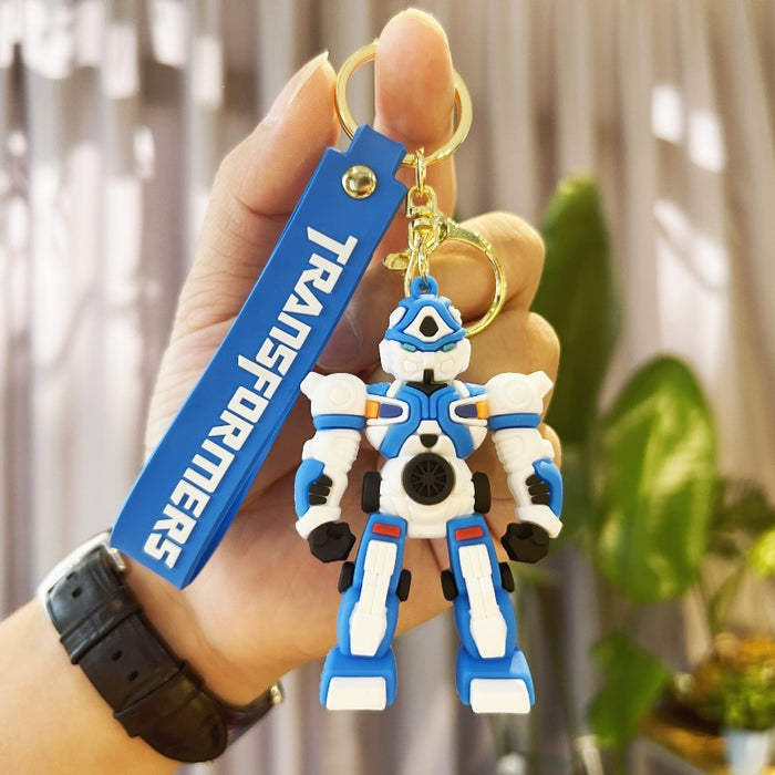 Wholesale PVC Cartoon Doll Keychain JDC-KC-WuYi075