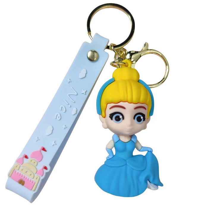 Wholesale PVC Cartoon Doll Keychain JDC-KC-BaoDou007