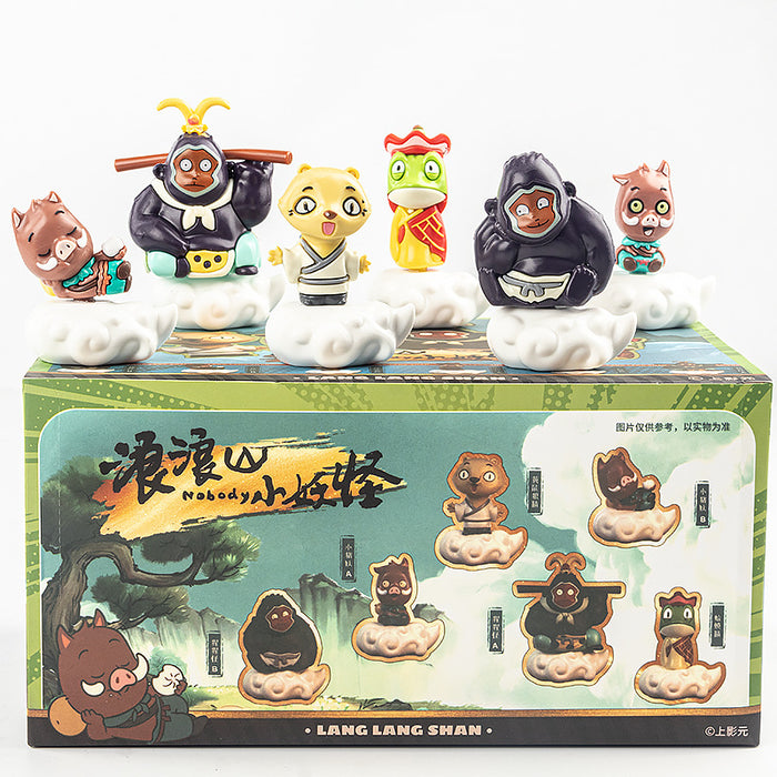 Wholesale Little Monster Figure Ornaments Children' s Toys Pendants Dolls Blind Bags