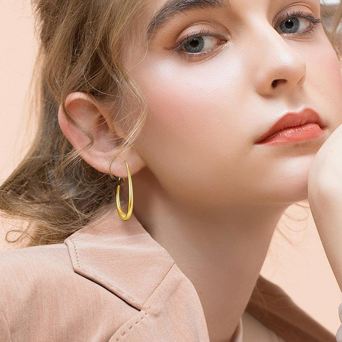 Wholesale Earrings with copper plated large earrings, high-end retro earrings and earrings, 2 new styles