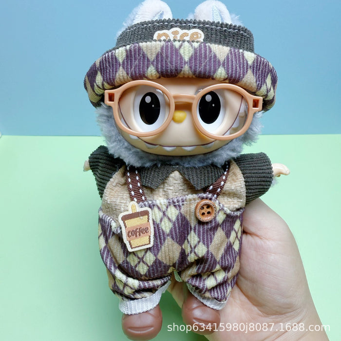 Wholesale Plush vinyl doll change jersey can be worn as a set of doll clothes