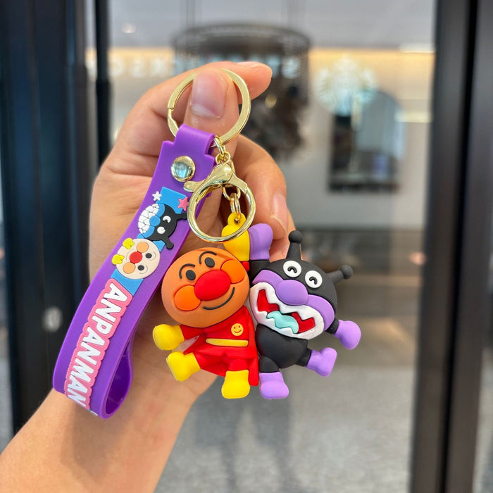 Wholesale Cute cartoon 3D figurine keychain