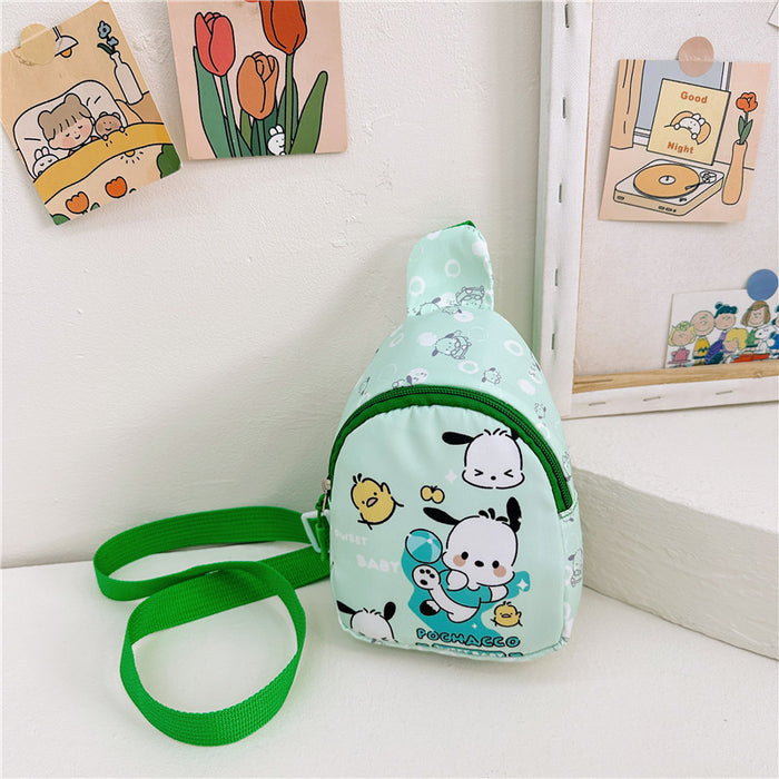 Wholesale Nylon Children's Shoulder Bag Cute Cartoon Crossbody Bag JDC-SD-YuanDuo088