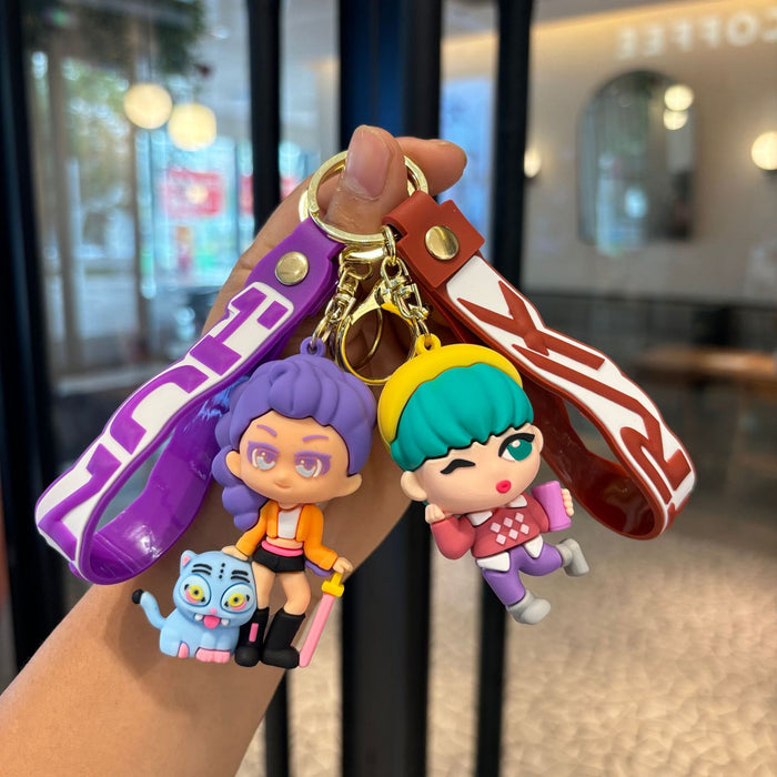 Wholesale K-POP Keychain Anime Backpack Charm