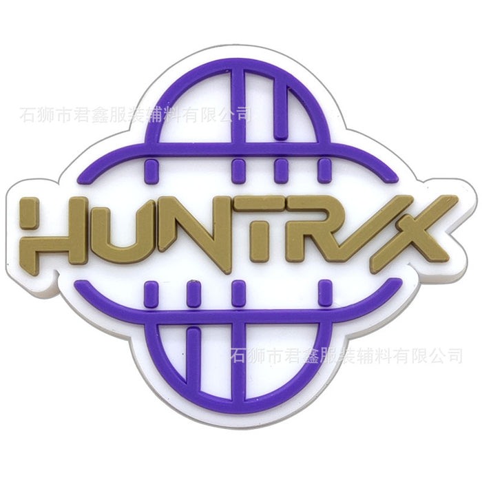 Wholesale 50pcs KPop Charms Shoe Buckles PVC Patches