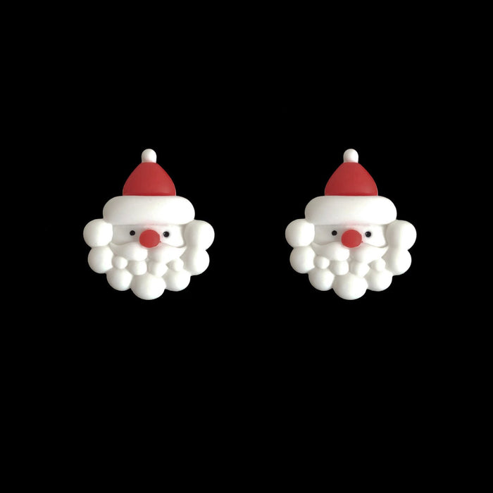 Wholesale Earrings Resin Christmas Cute Cartoon JDC-ES-Wenhua001