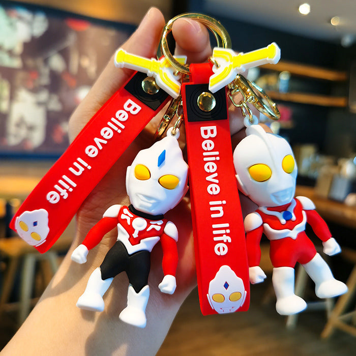 Wholesale Cartoon Doll Rubber Keychain JDC-KC-Tingm009