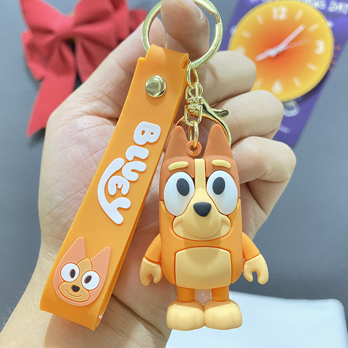 Wholesale PVC Cartoon Doll Keychain JDC-KC-WuYi135