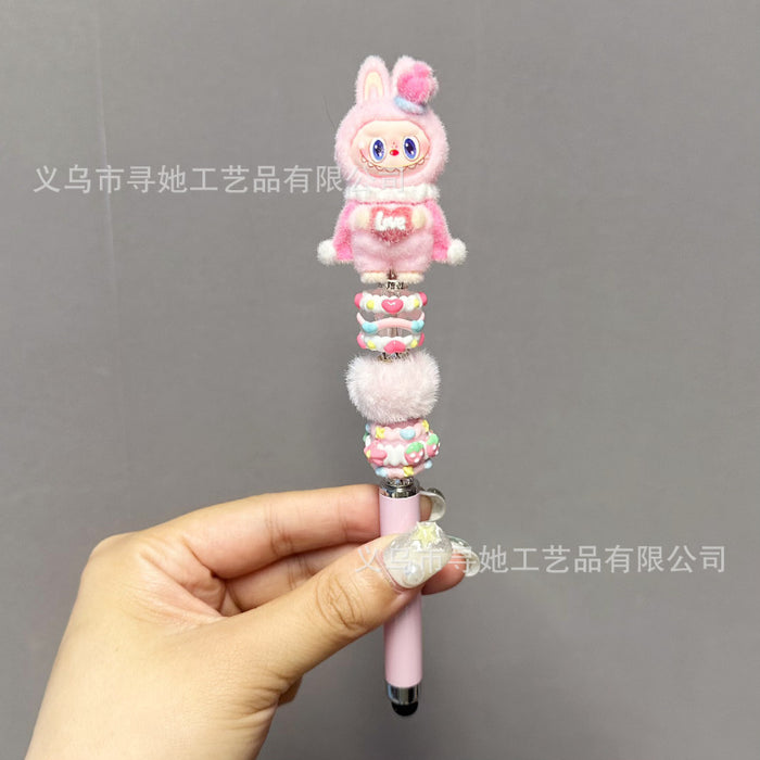 Wholesale DIY Cute Beaded Pen for Mobile Phones and Tablets Touch Screen Gel Ballpoint Pen