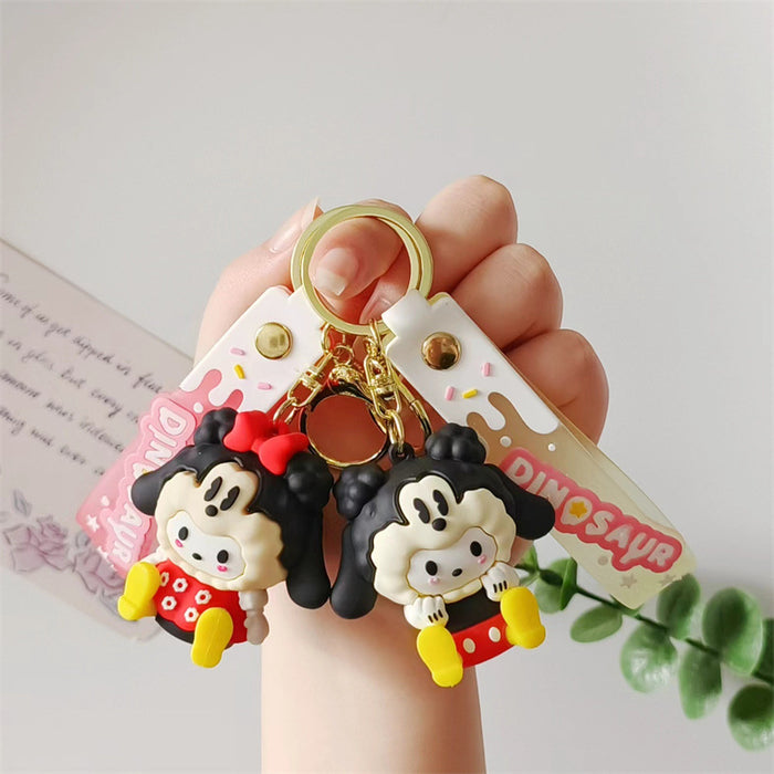 Wholesale Cartoon Silicone Doll Keychain JDC-KC-HaoXi009