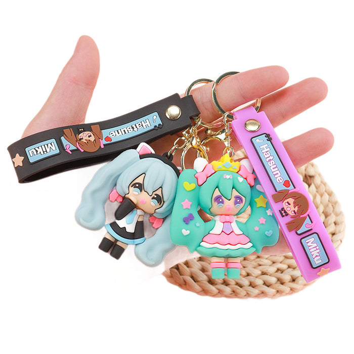 Wholesale Cute cartoon keychain pendant