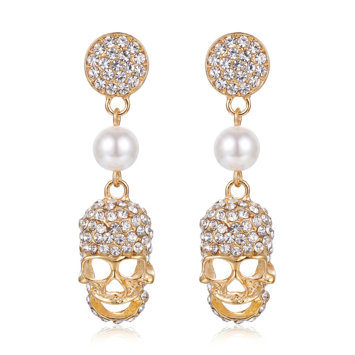 Wholesale Ghost Tassel Earrings Alloy Party Jewelry Accessory