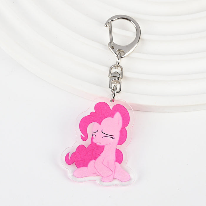 Wholesale Cute Cartoon Acrylic Keychain JDC-KC-XBK007