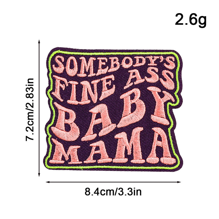 Wholesale Embroidery Sticker No Sewing DIY Patches