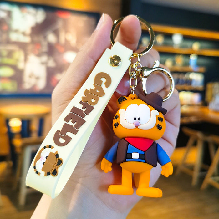 Wholesale Cartoon 3D Doll Rubber Keychain JDC-KC-Tingm038