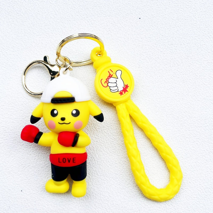 Wholesale PVC Cartoon Doll Keychain JDC-KC-WuYi152