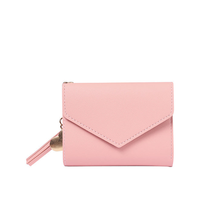 Wholesale PU Tassel Wallet with Chinese Vintage Design Stylish Daily Coin Purse MOQ≥3