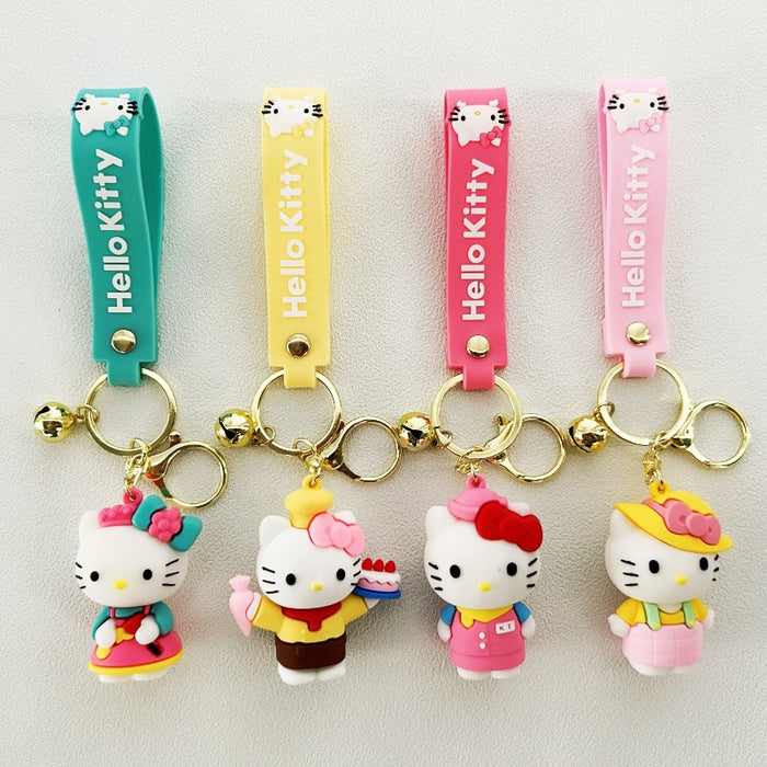 Wholesale PVC cartoon doll Keychain JDC-KC-WuYi093