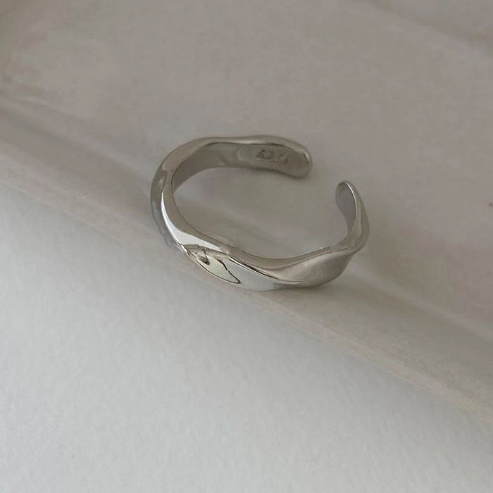 Wholesale  Silver  Ring Three-piece Set Women's Open Finger Ring Gift