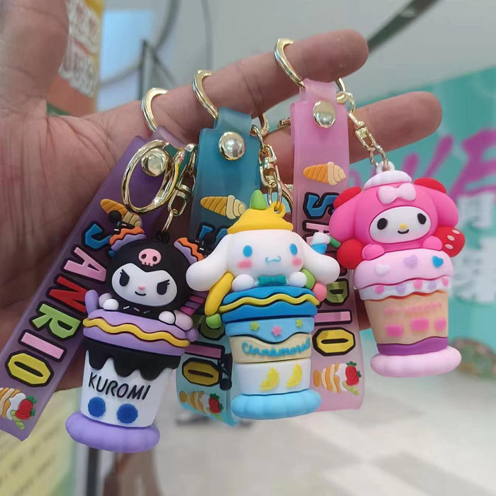 Wholesale PVC Cartoon Doll Keychain JDC-KC-KuangK018