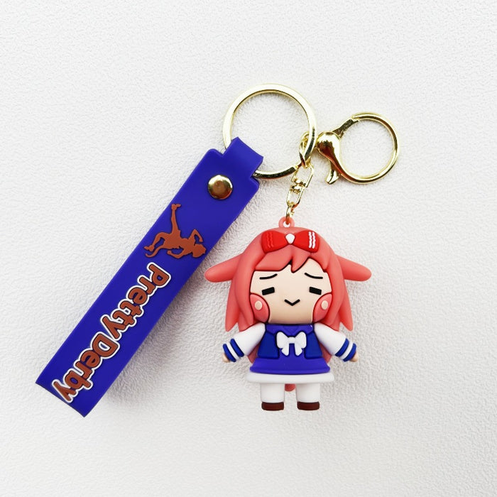 Wholesale Cartoon Doll Silicone Keychain (F) JDC-KC-Chucheng005