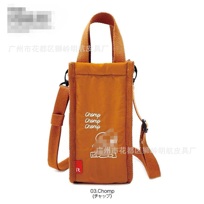 Wholesale New Dog Handbag Cute Cartoon Water Cup Bag Diagonal Cross Handbag Embroidered Portable Cup Cover Bag