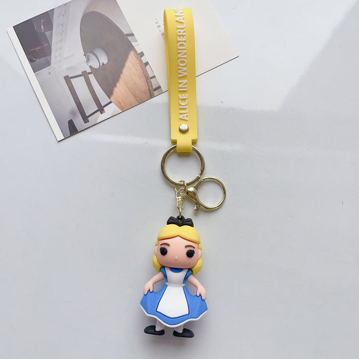 Wholesale Cute Cartoon PVC Doll Keychains (F) JDC-KC-JuShu019