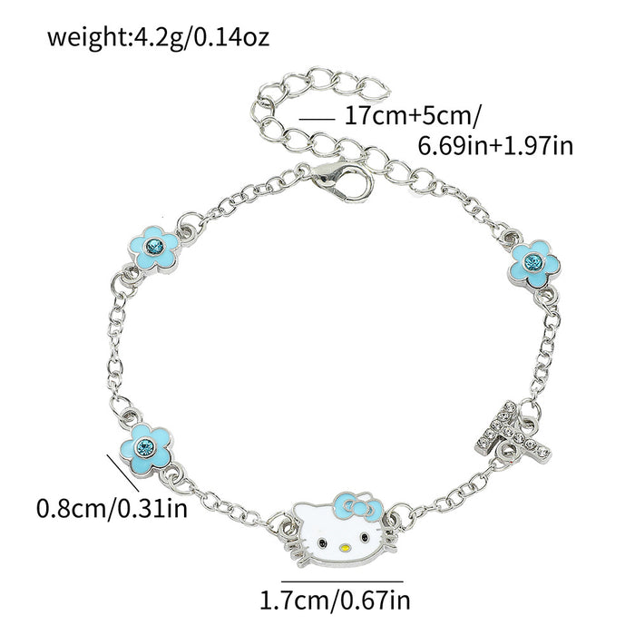 Wholesale Cartoon Anime Cat Bracelet