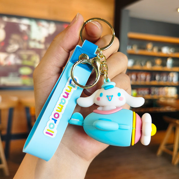 Wholesale Cartoon Doll Silicone Keychain JDC-KC-Tingm238