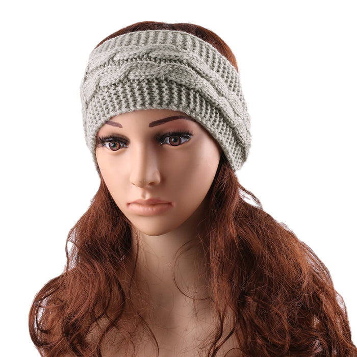 Wholesale autumn and winter wool knitted headband JDC-HD-XQ003