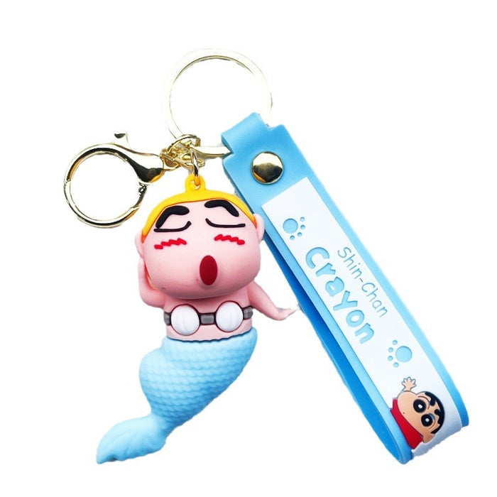 Wholesale PVC Cartoon Doll Keychain JDC-KC-WuYi148