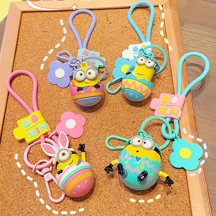 Wholesale Cute Cartoon Three-dimensional Resin Keychain JDC-KC-NiuG002