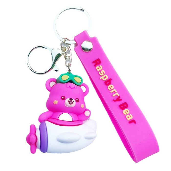 Wholesale PVC Cartoon Doll Keychain JDC-KC-WuYi141