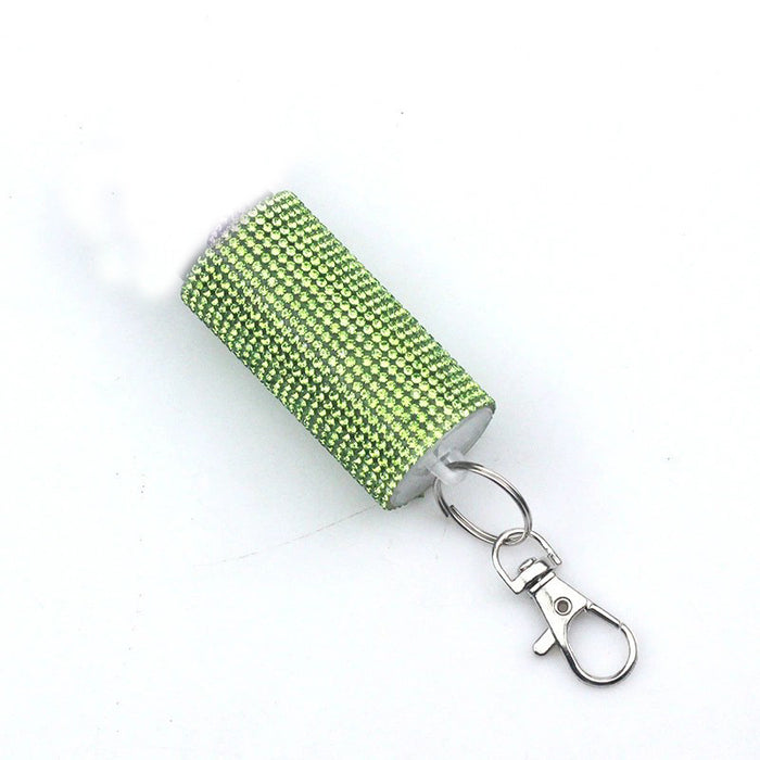 Wholesale Trendy Rhinestone Keychain Large Capacity Portable Key Ring For Women Stylish Car Key Accessory Decorative Gift