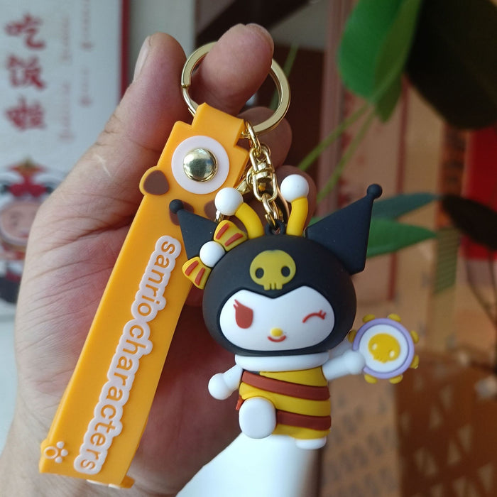 Wholesale PVC Cartoon Doll Keychain JDC-KC-KuangK007