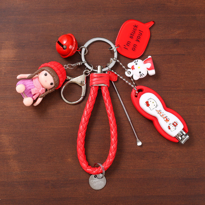 Wholesale Cartoon Cute Keychain  Pendant  Hanging Bag  Key Chain