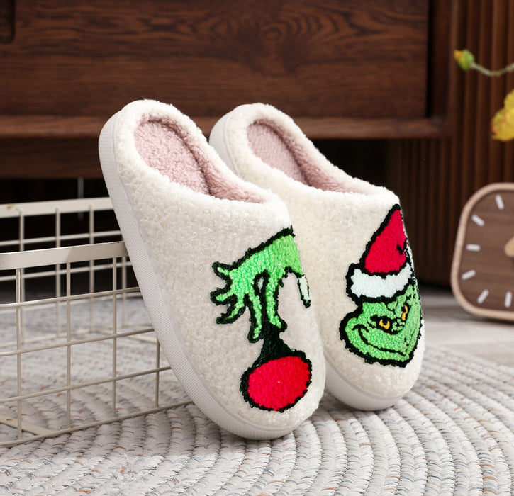 Wholesale Christmas Cotton Slippers (F) JDC-SP-XiLing003