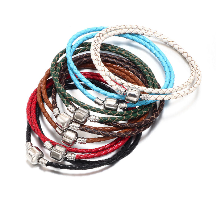 Wholesale Braided Leather Bracelet JDC-BT-QiN010