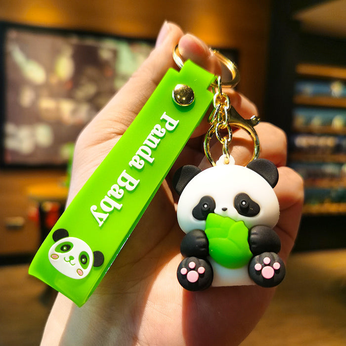 Wholesale Cartoon Doll Silicone Keychain JDC-KC-Tingm262