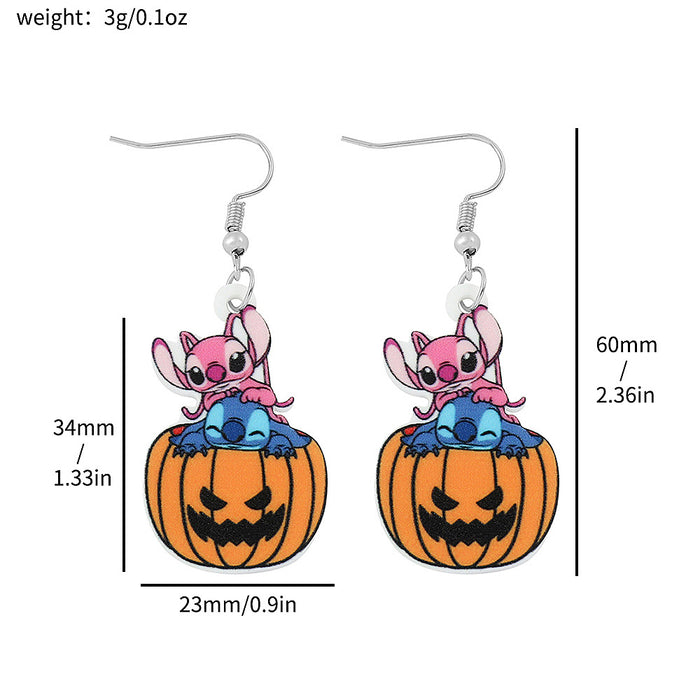 Wholesale anime star baby acrylic earrings Cartoon Doll earrings