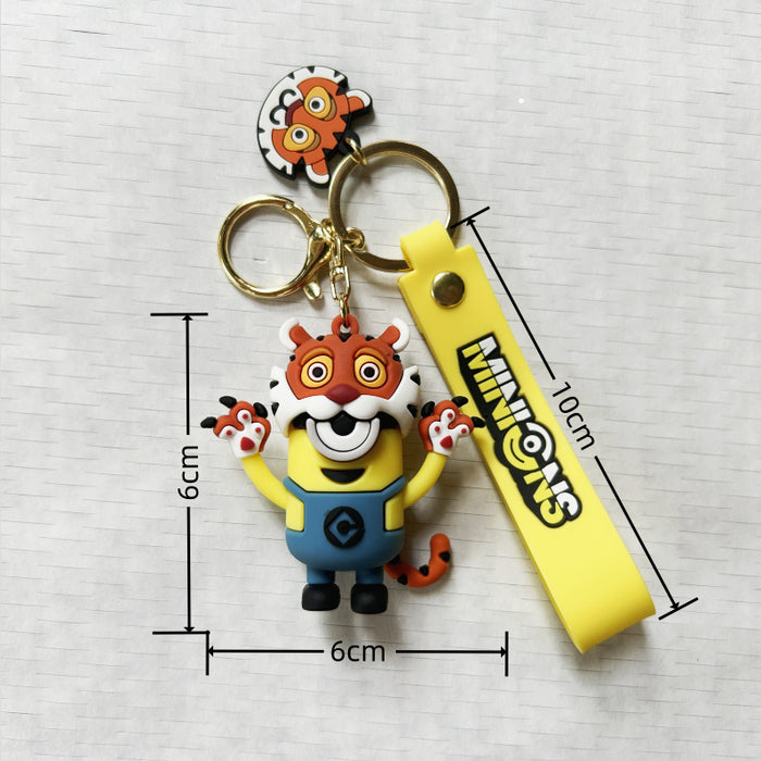 Wholesale Creative Cute Zodiac Cartoon Anime Doll Keychain JDC-KC-Chucheng019